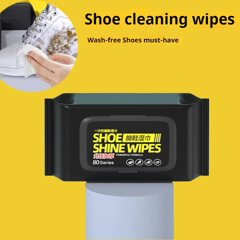 Sneaker Care Pack - 1 حزمة مناديل تنظيف الأحذية السفر