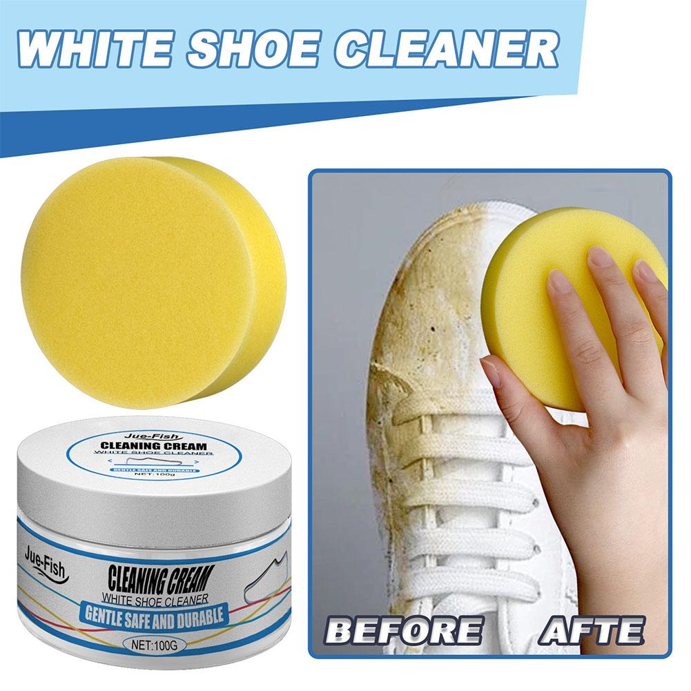 كريم تنظيف الأحذية البيضاء مزي - مراجعة Sneaker Care Cleaning Kit وسعره
