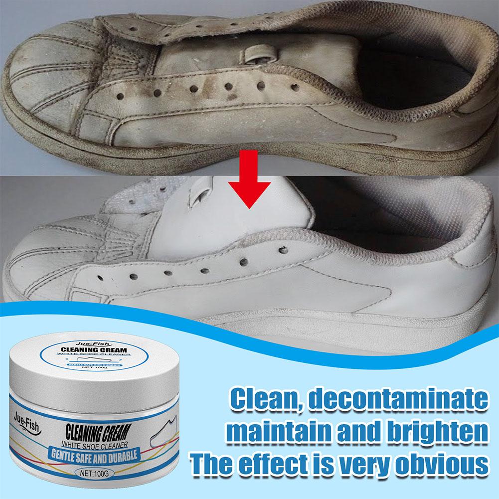 كريم تنظيف الأحذية البيضاء مزي - مراجعة Sneaker Care Cleaning Kit وسعره