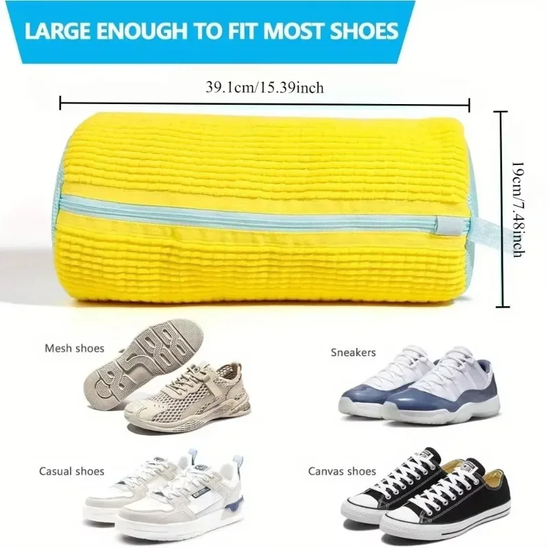 أكياس تنظيف أحذية متينة وقابلة - مراجعة Sneaker Care Cleaning Kit وسعره