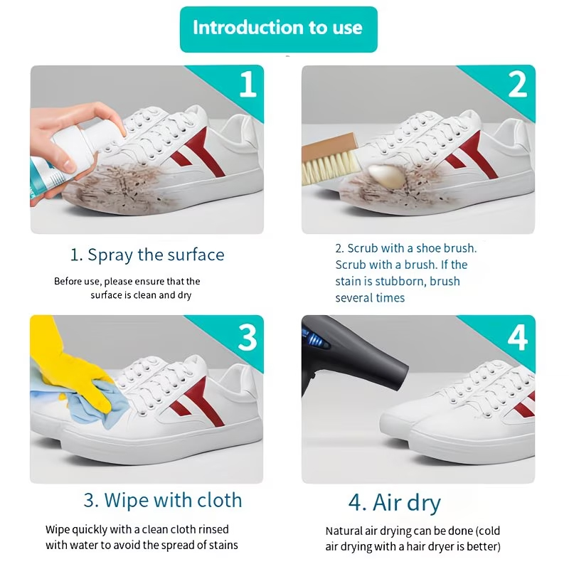 منظف أحذية سريع لإزالة البقع و - مراجعة Sneaker Care Cleaning Kit وسعره