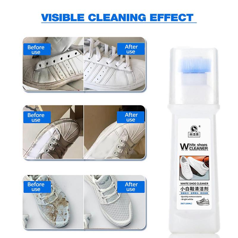 المحمولة الأبيض نظافة الأحذية  - مراجعة Sneaker Cleaning Kit وسعره
