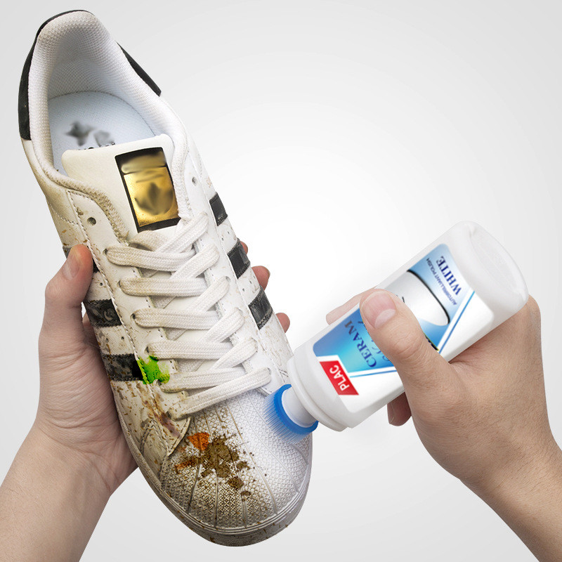 أداة تنظيف تلميع الأحذية البيض - مراجعة Sneaker Cleaning Kit وسعره